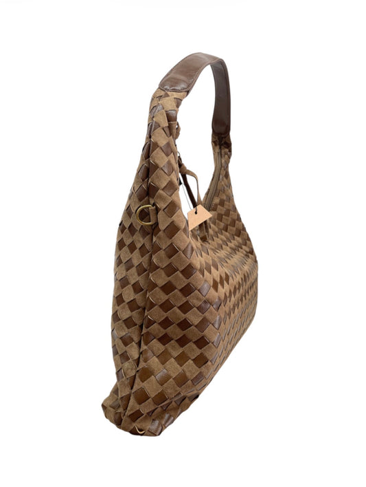 Bolso Trenzado Taupe