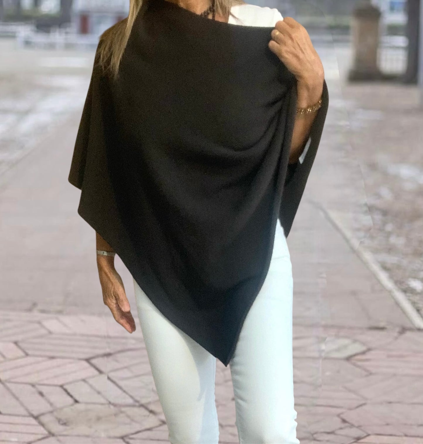 Poncho Basic Chocolate