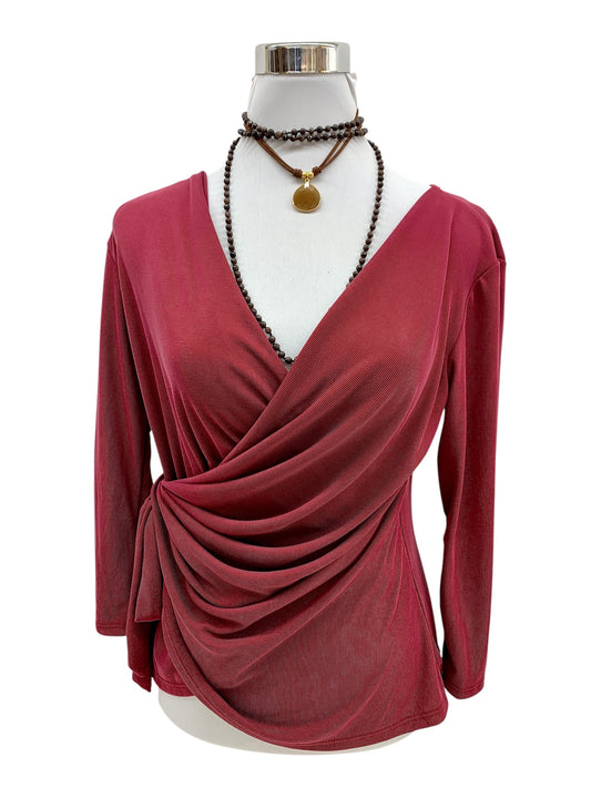 Blusa Paula Burdeos