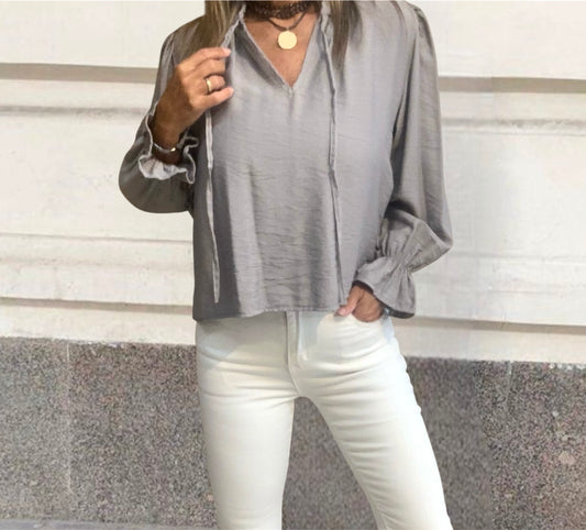 Blusa Bea Gris