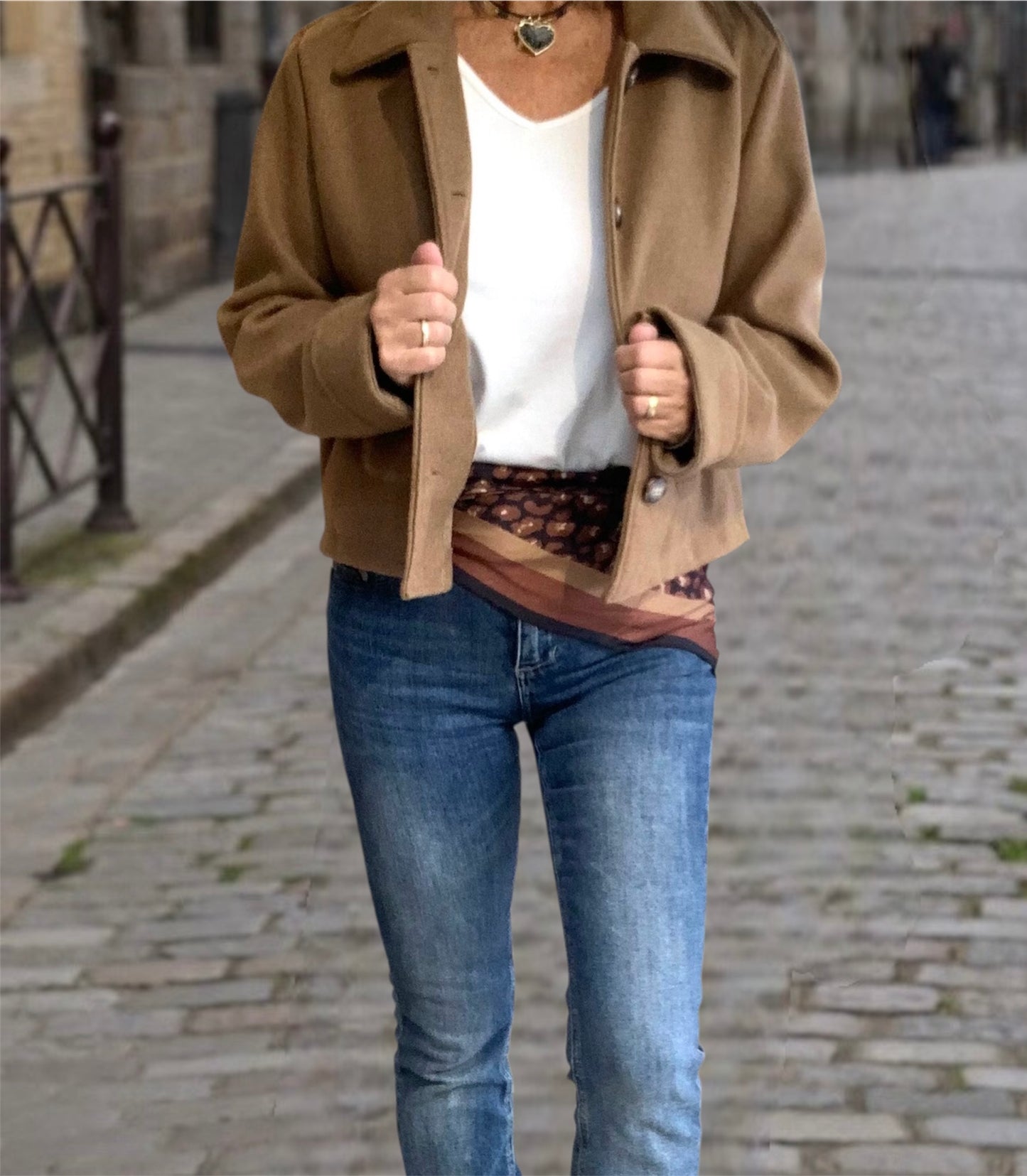 Chaqueta Marta Camel