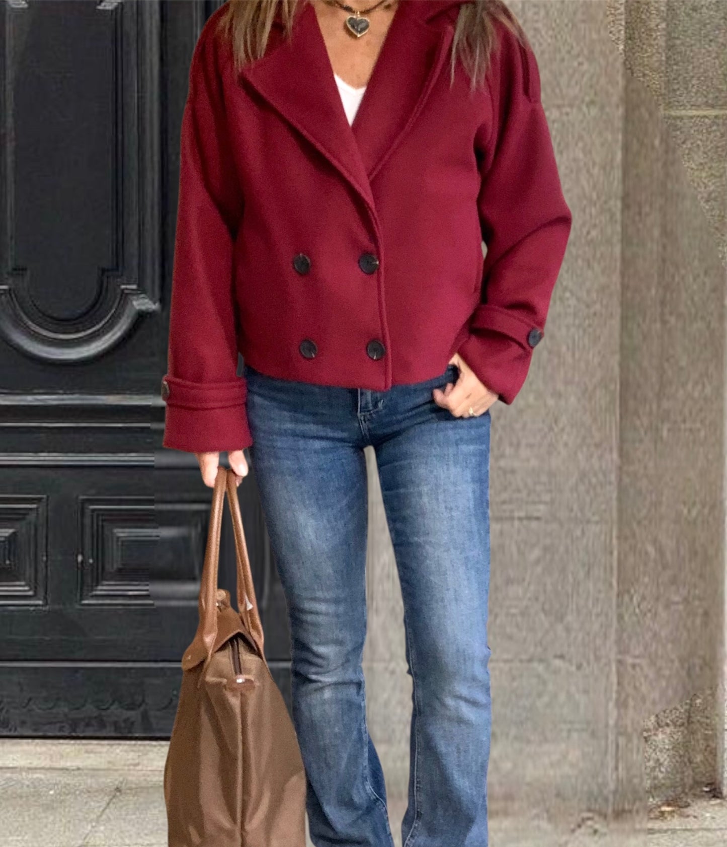 Chaqueta Zarauz Burdeos