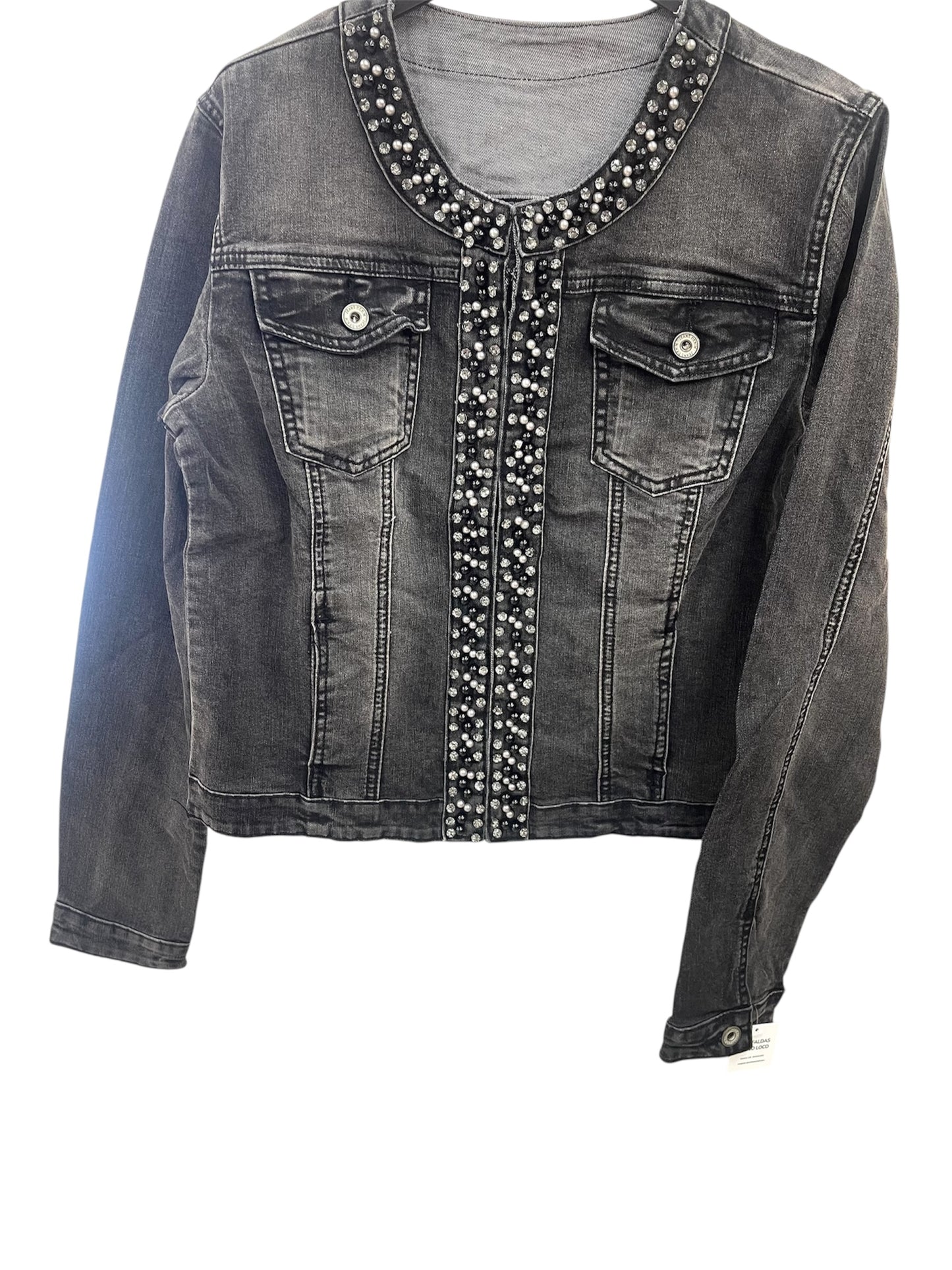 Cazadora Jeans Pedreria