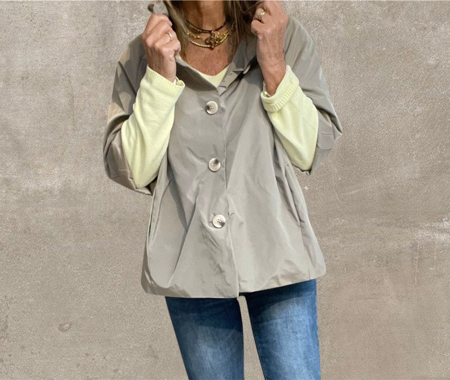 Gabardina Anna Beige