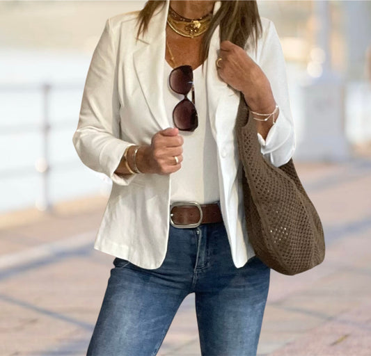 Americana Basic Blanca