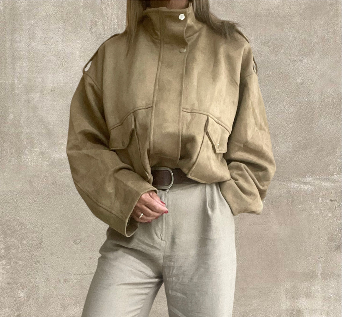 Chaqueta Abril Camel