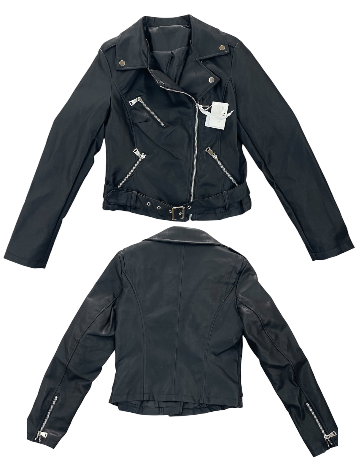 Chaqueta Biker Negra