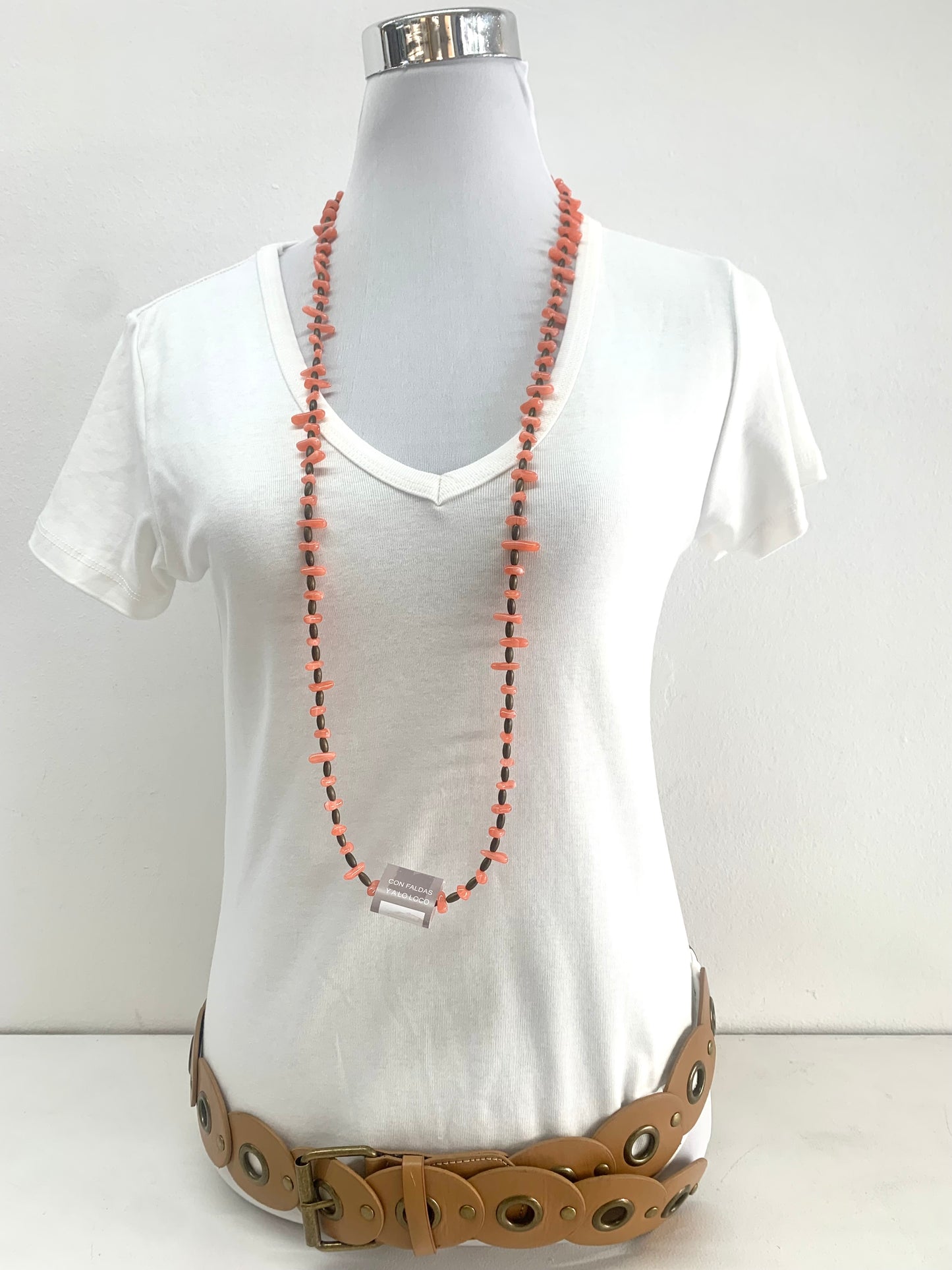 Collar Mixto Coral