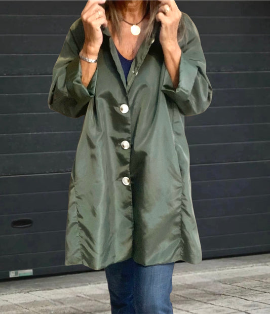 Gabardina Elvira Verde