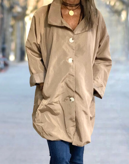 Gabardina Elvira Cámel