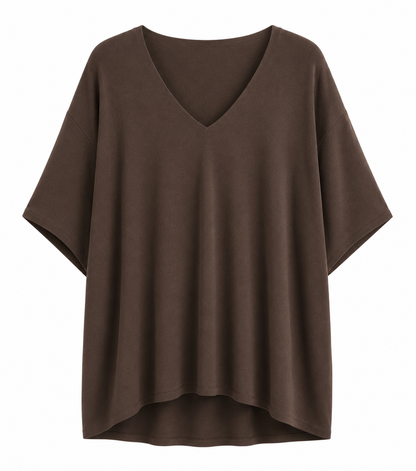 Camisa Letizia Chocolate