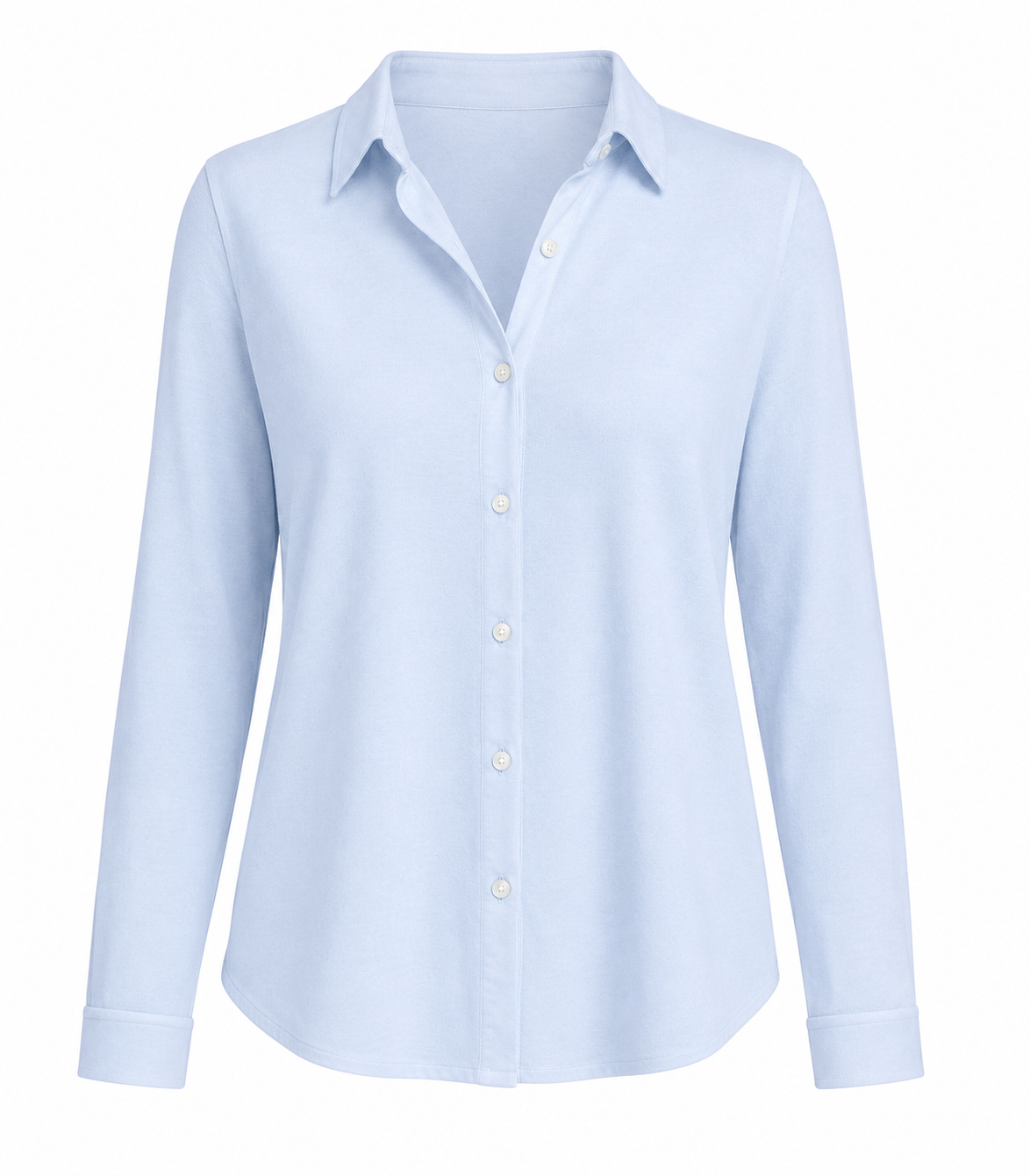 Camisa punto Azul