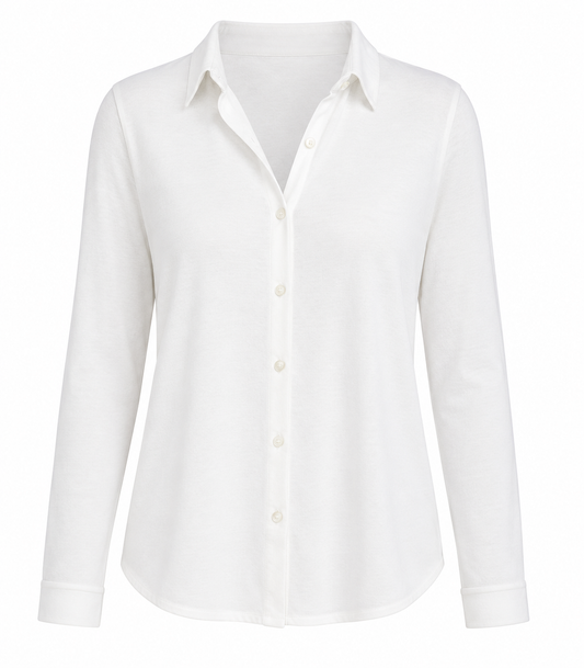 Camisa punto Blanco