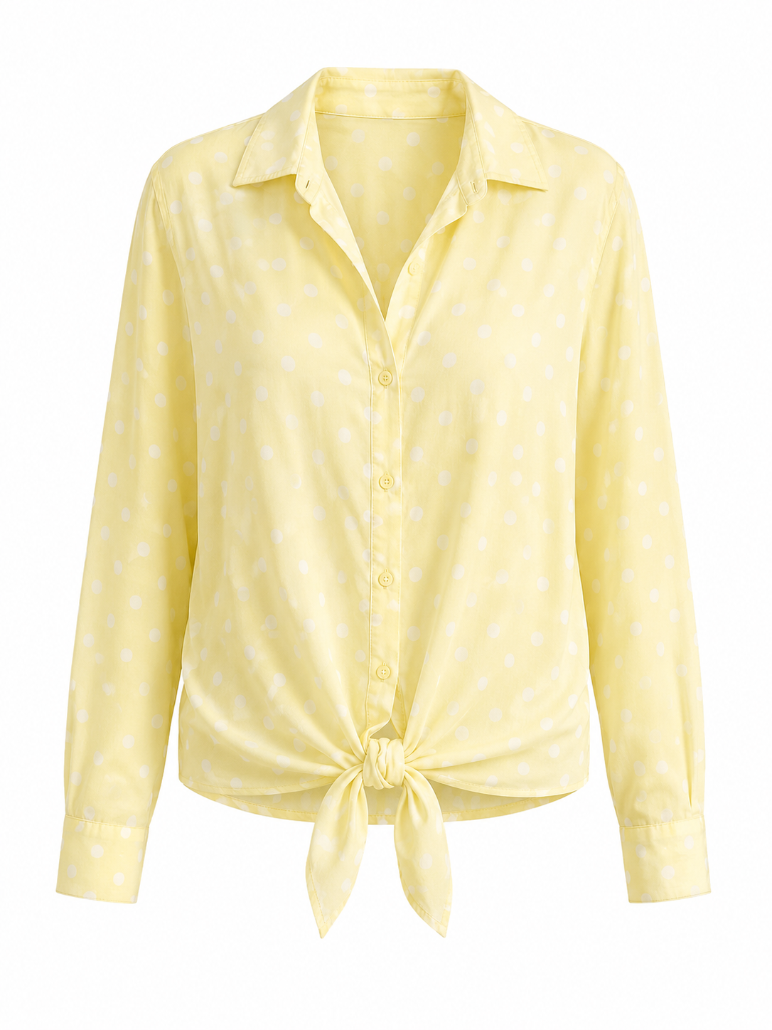 Camisa Topos Amarilla