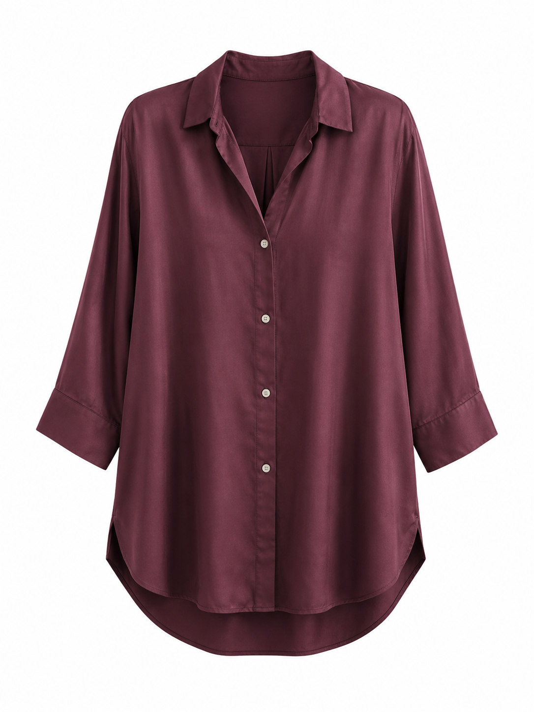 Camisa Cristina Burdeos