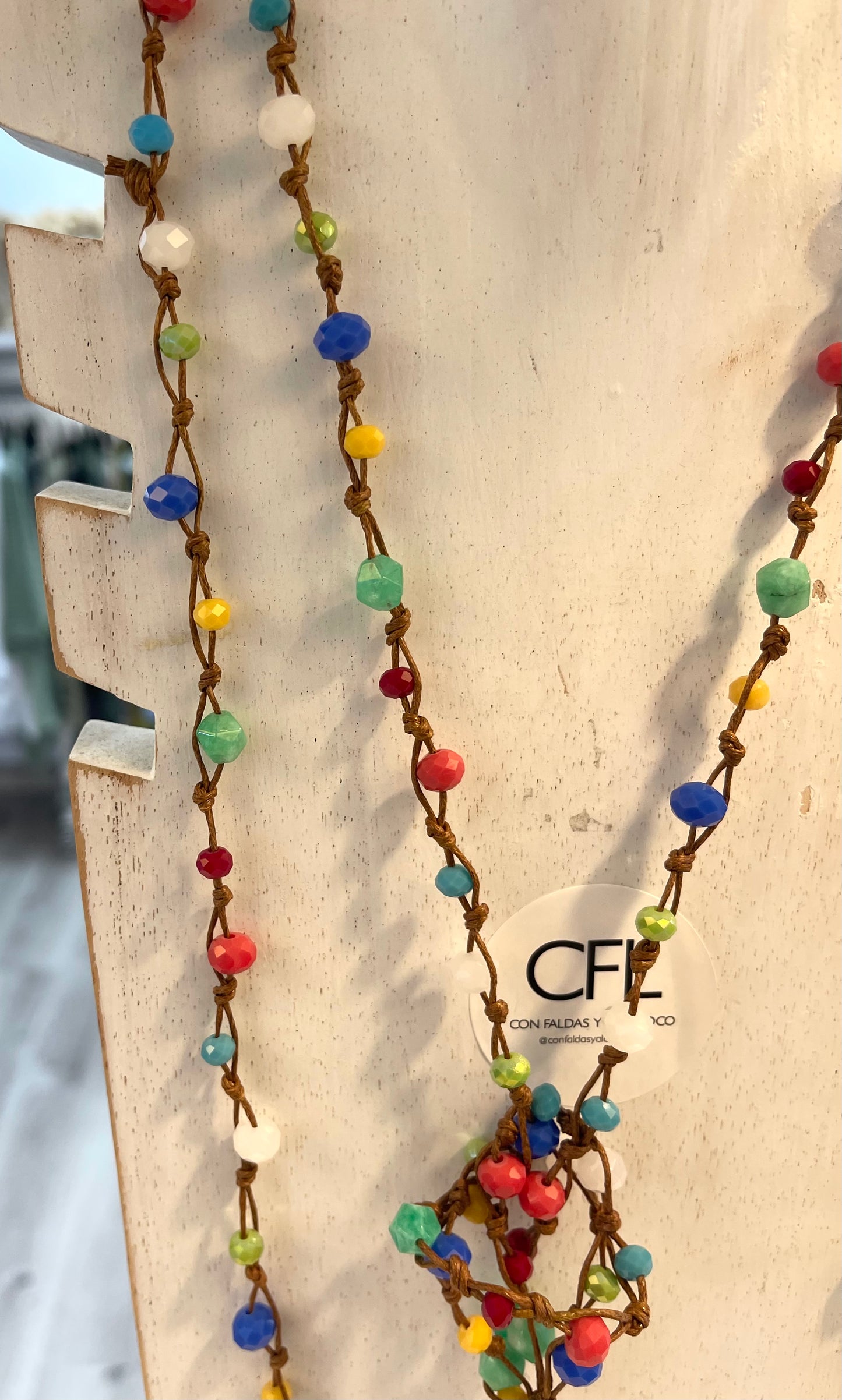 Collar Nudos Colores