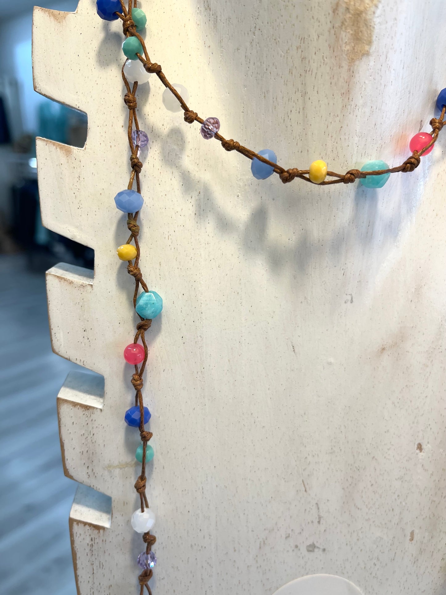 Collar Nudos Colores