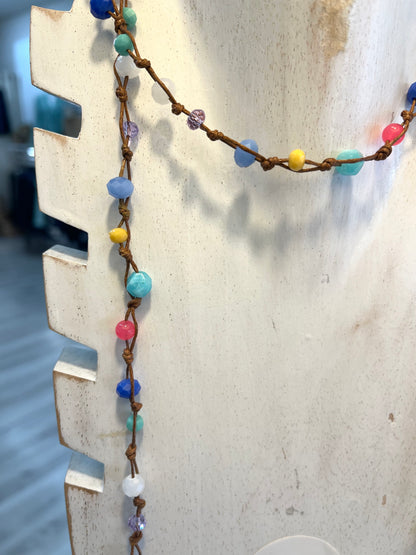 Collar Nudos Colores