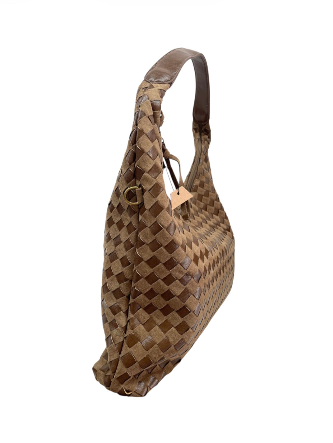 Bolso Trenzado Taupe