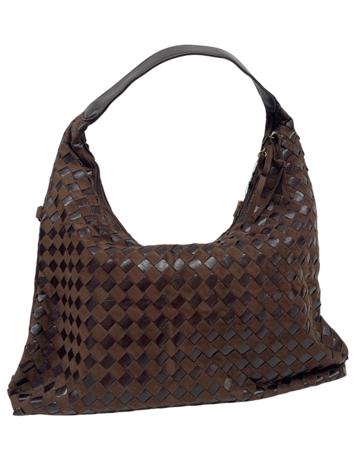 Bolso Trenzado Chocolate