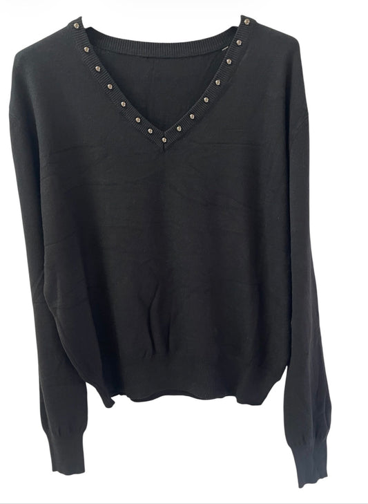 Jersey Tachuelas Negro