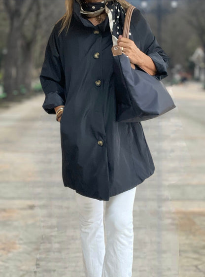 Gabardina Elvira Negra