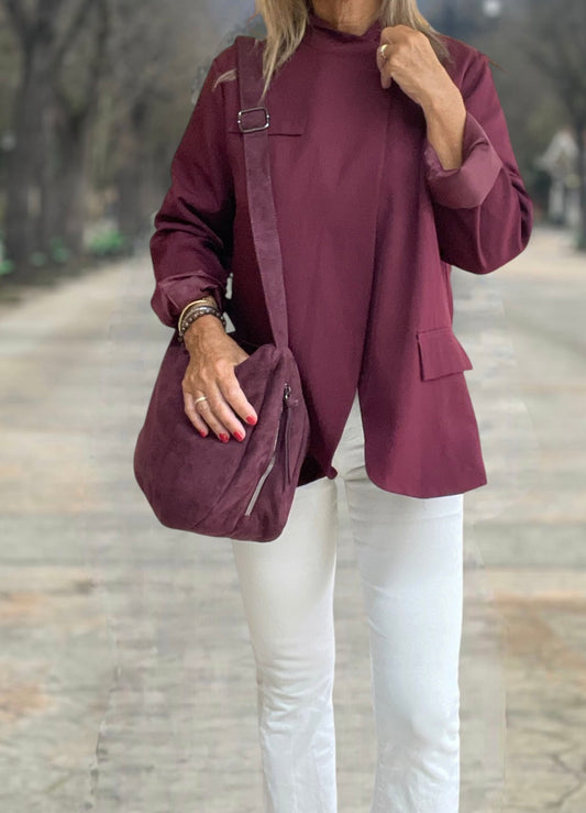 Chaqueta Ona Burdeos