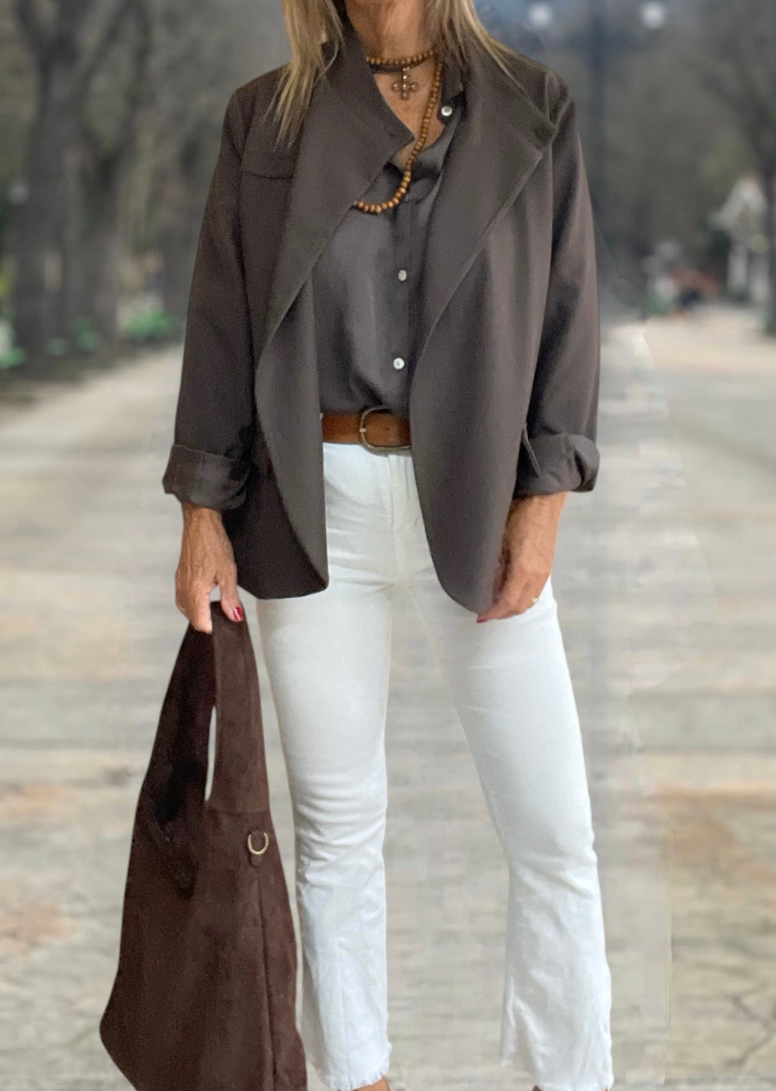 Chaqueta Ona Chocolate