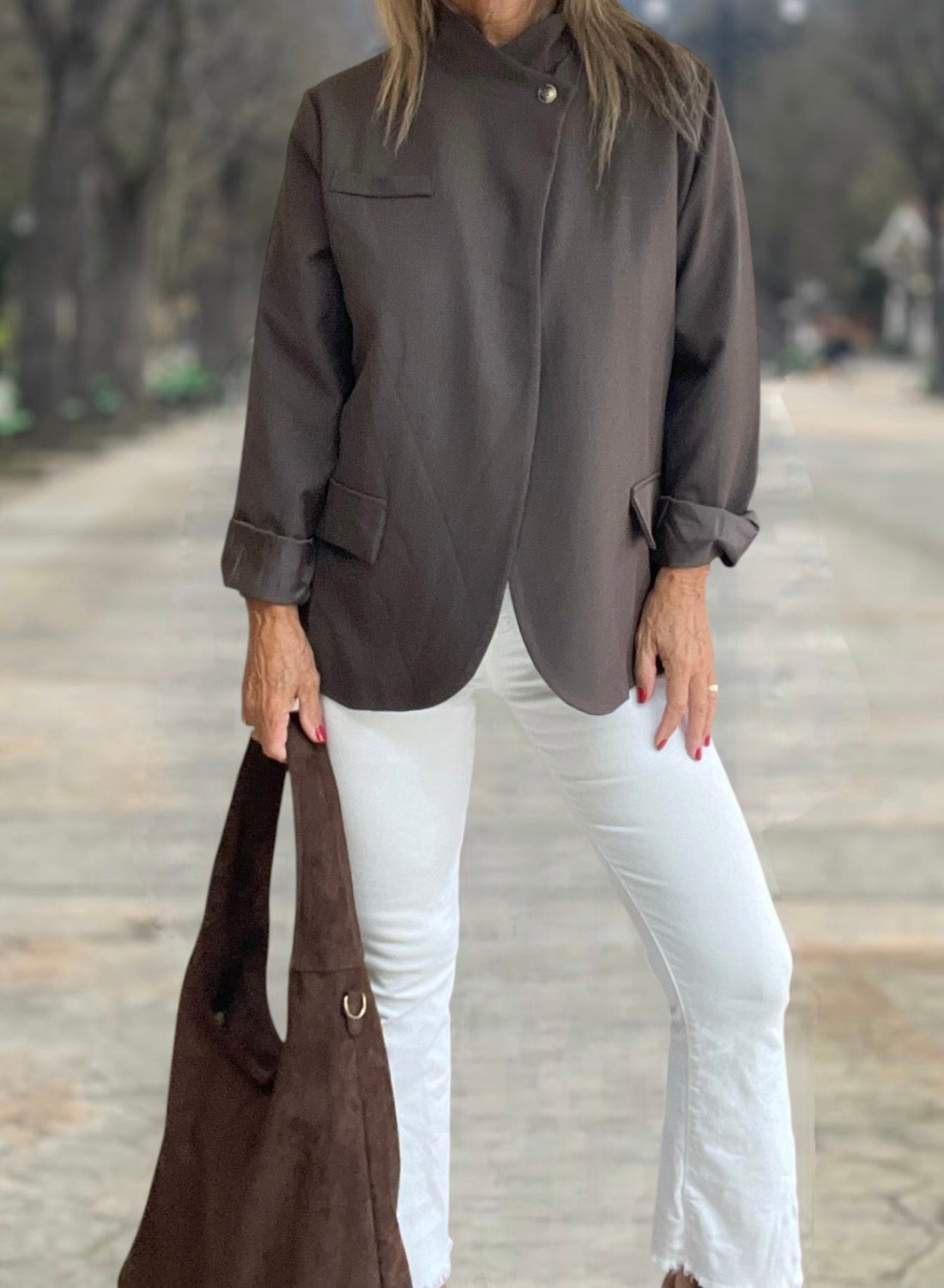 Chaqueta Ona Chocolate