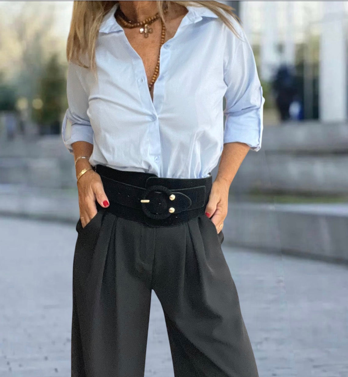 Camisa Azul