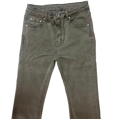 Jeans Tobilleros Marrón