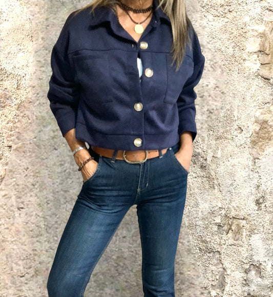 Chaqueta Olivia Azul