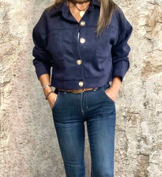 Chaqueta Olivia Azul