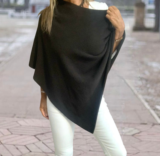 Poncho Basic Chocolate