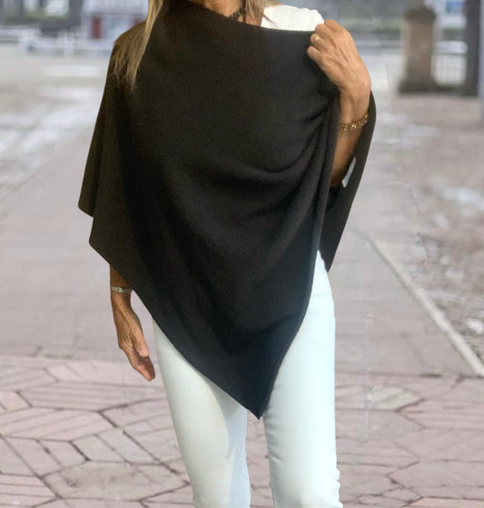 Poncho Basic Chocolate
