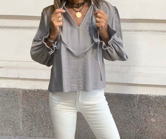 Blusa Bea Gris