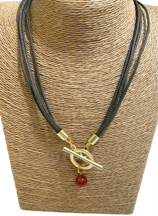 Collar Ancla Taupe