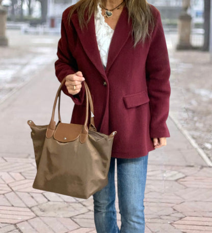 Abrigo Málaga Burdeos