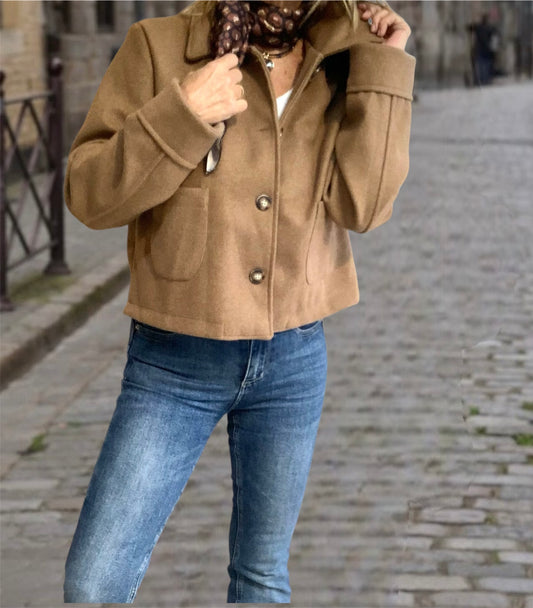 Chaqueta Marta Camel