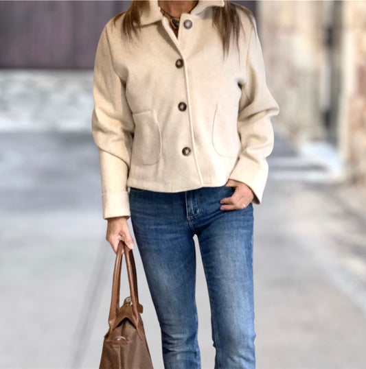 Chaqueta Marta Beige