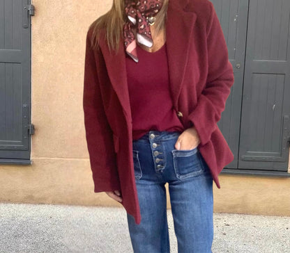 Abrigo Málaga Burdeos