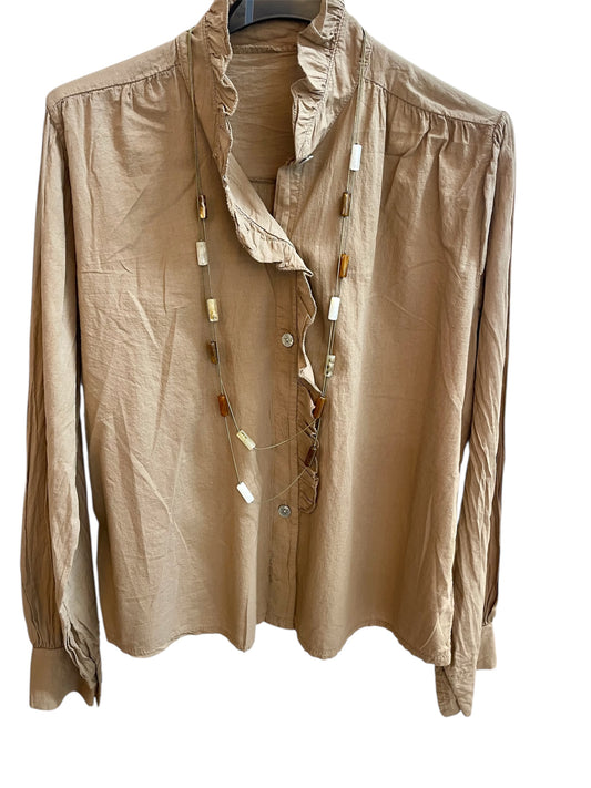 Camisa Blanca Camel