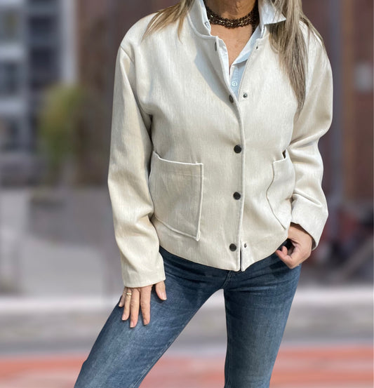 Chaqueta Amanda Beige