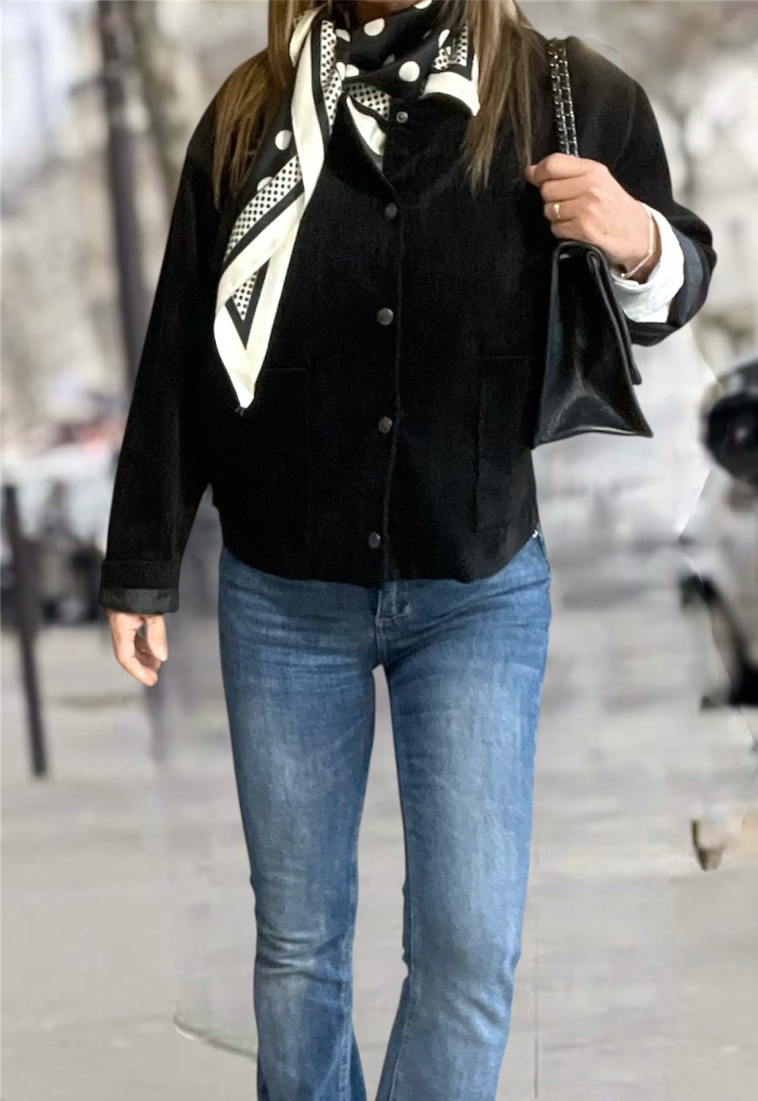 Chaqueta Amanda Negra