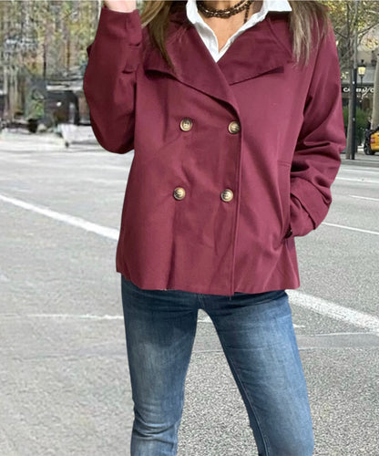 Gabardina Burdeos