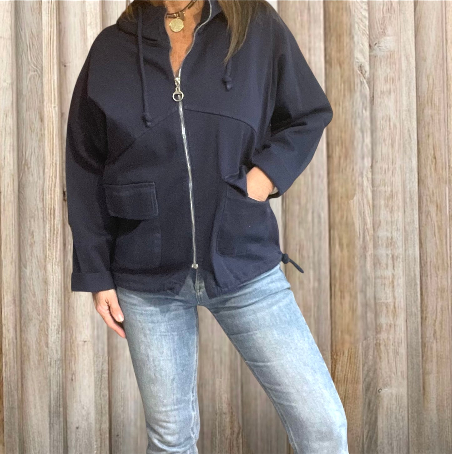 Chaqueta Ona Marino