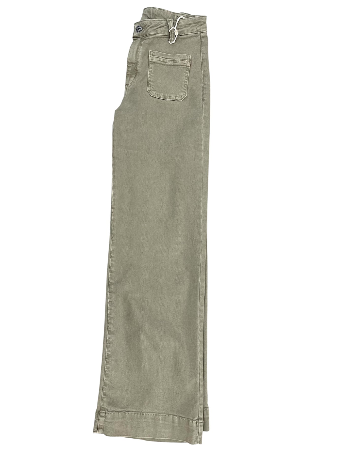 Pantalón Bolsillos Beige