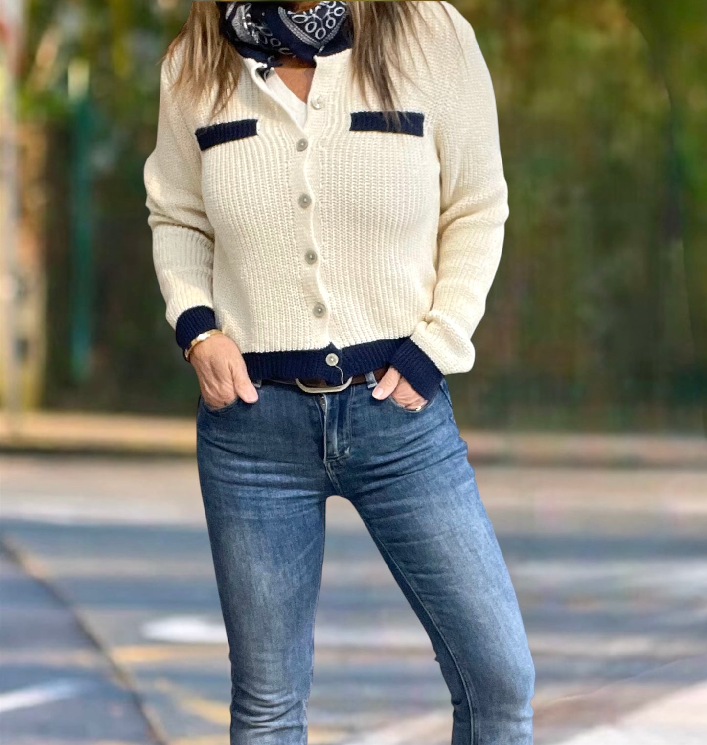 Cárdigan París Beige