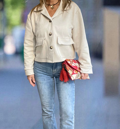 Chaqueta Carmen Beige