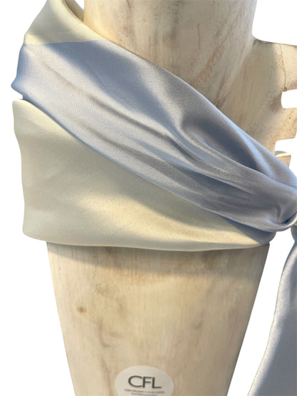 Pañuelo Cuello Azul/Beig